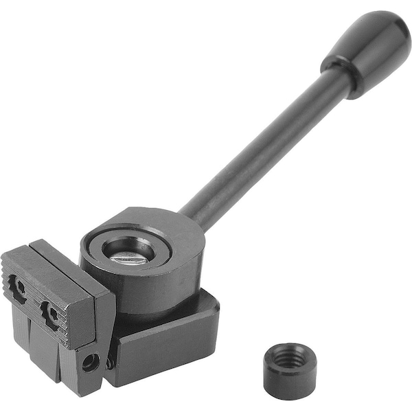 Side Clamp Right A=58, 5 40X40, Form:A Steel